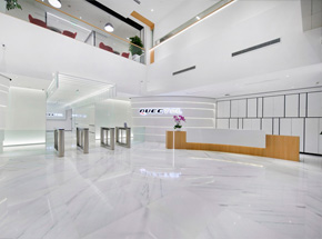 大型通讯公司办公楼办公空间装修设计案例